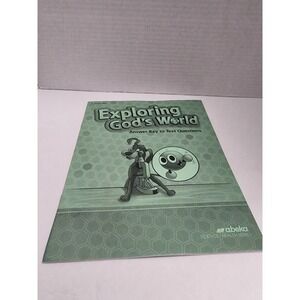 Abeka 3 Exploring God's World Answer Key‎ Text Questions Book